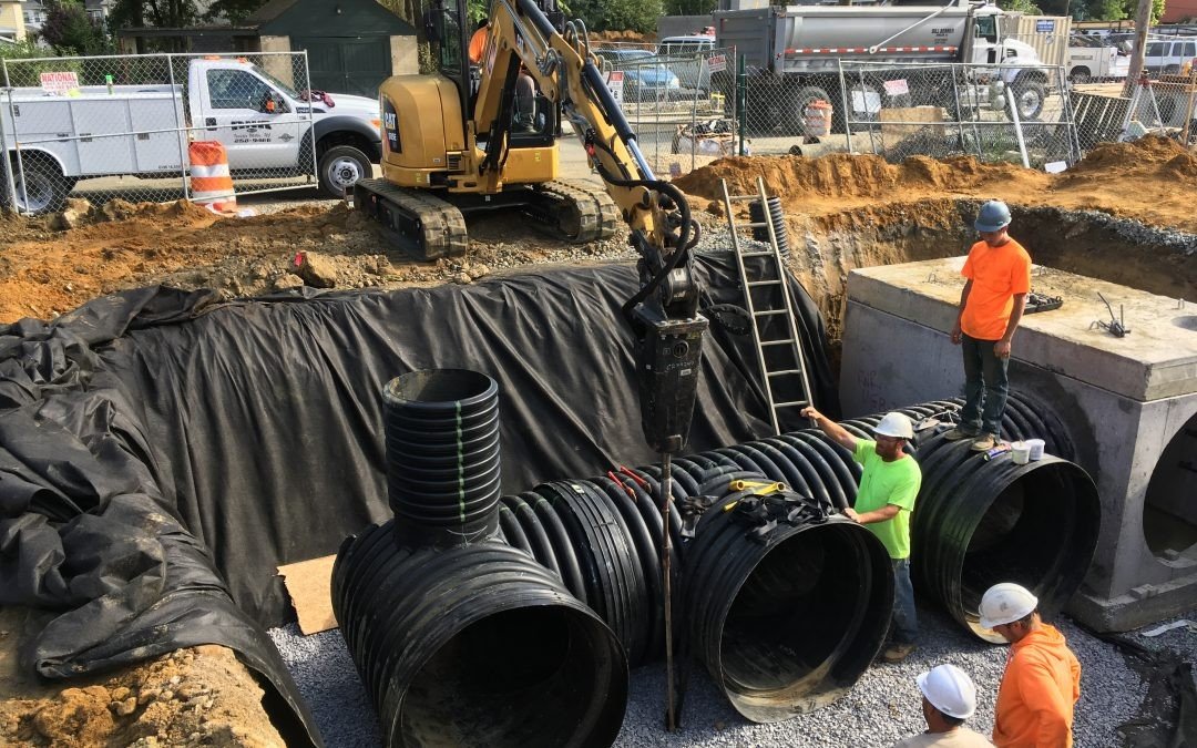 Town Center at Haddon Underground Storage System, USA