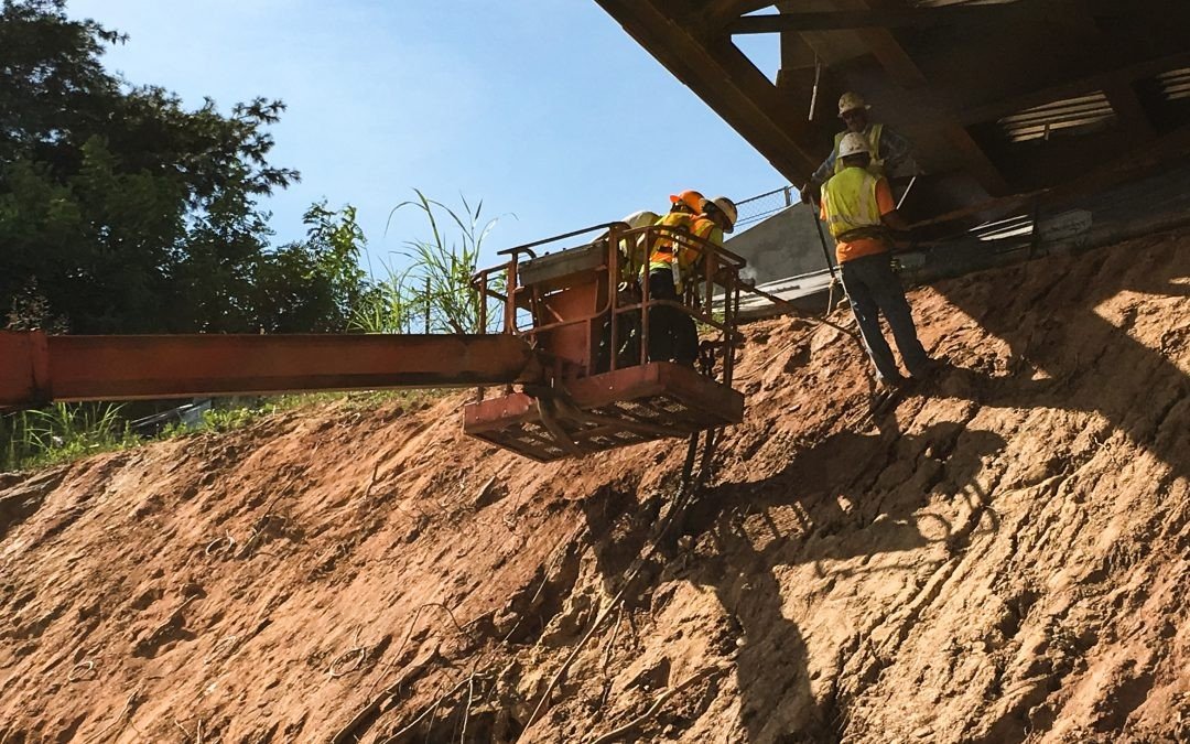 Winston Salem State University Slope Stabilisation – USA