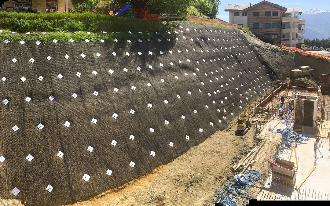 Savièse Slope Stabilisation – Switzerland
