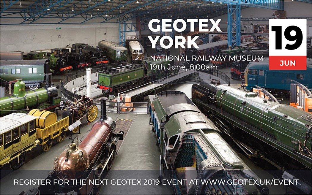 All aboard for GEOTEX!