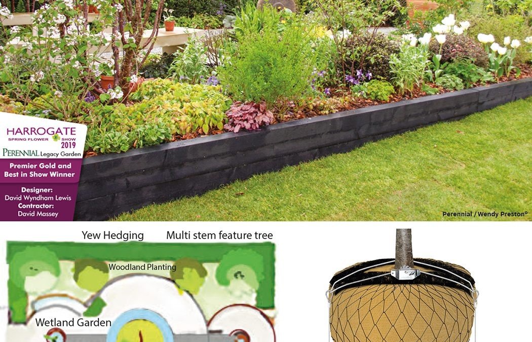 The Perennial Legacy Garden won Gold at the Harrogate Spring Flower Show