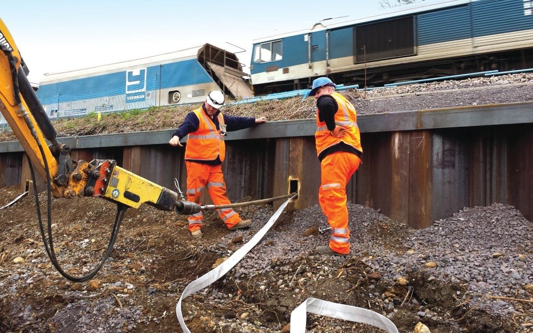 Westbury Station Embankment Drainage