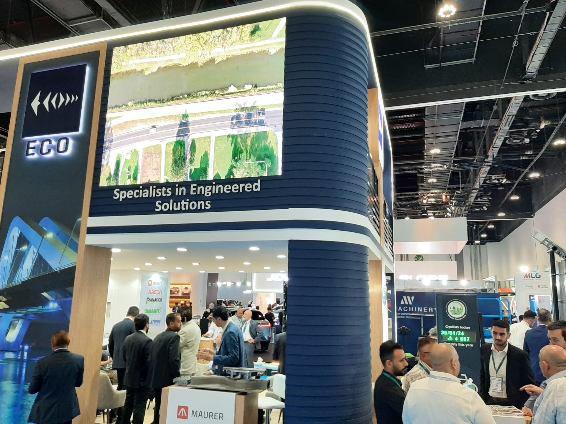 Middle East Rail 2024 - 03 Eco exhibition stand