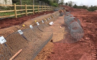 Sent to PAL 18052023 (3) Wire mesh being used for slope stabilisation