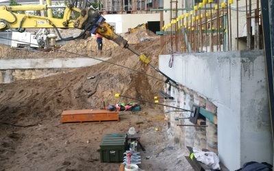 02 Bottom left contiguous piling supports