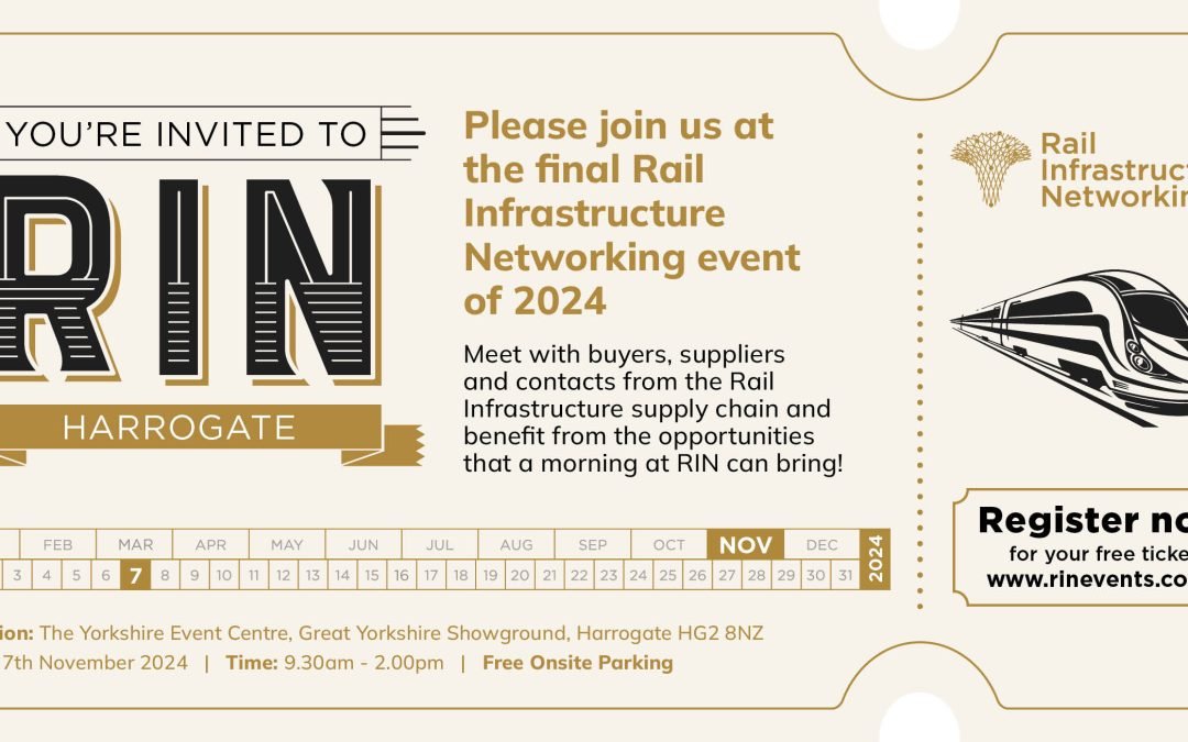 We are exhibiting at RIN Harrogate
