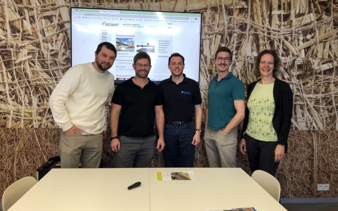 Julien Visits GEOMAT in Czech Republic