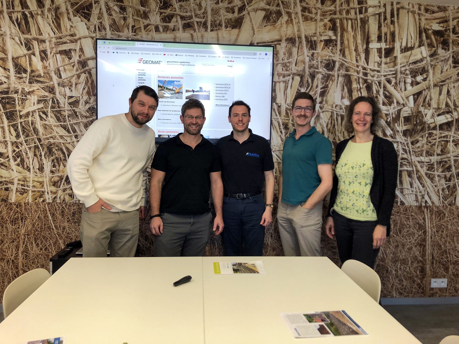 Julien Veyret visits GEOMAT in Czech Republic