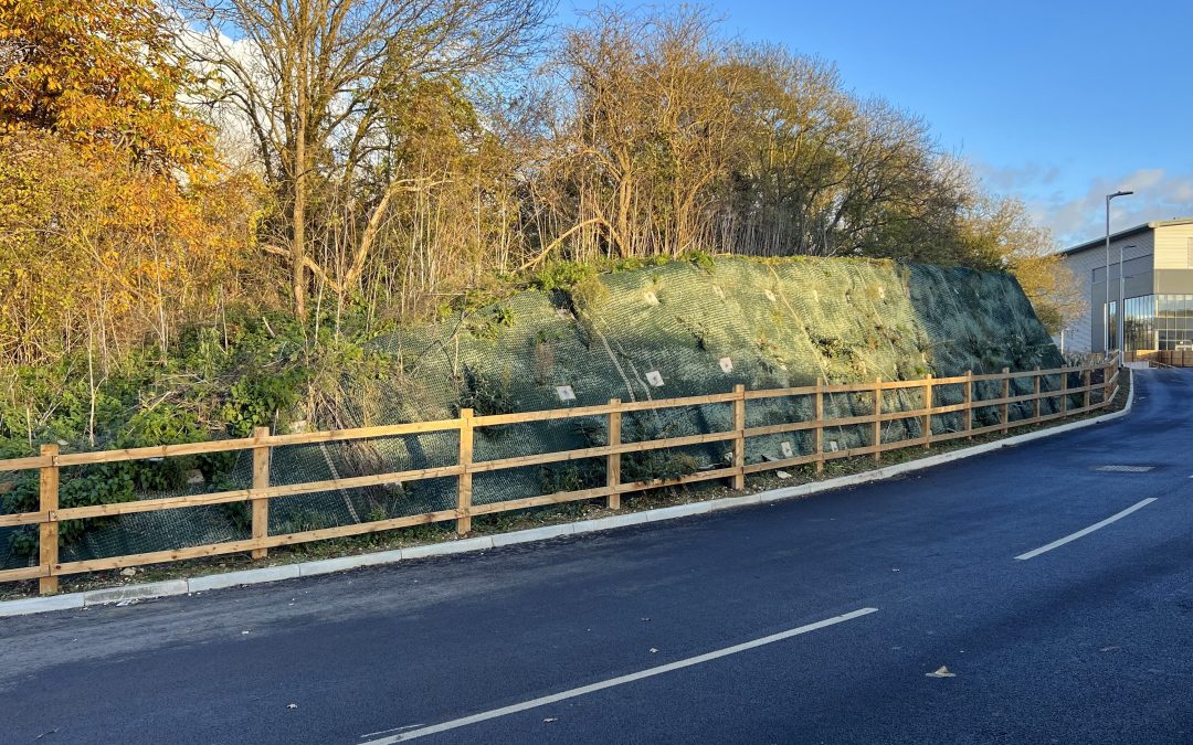 Slope Stabilisation at Little Preston, Kent