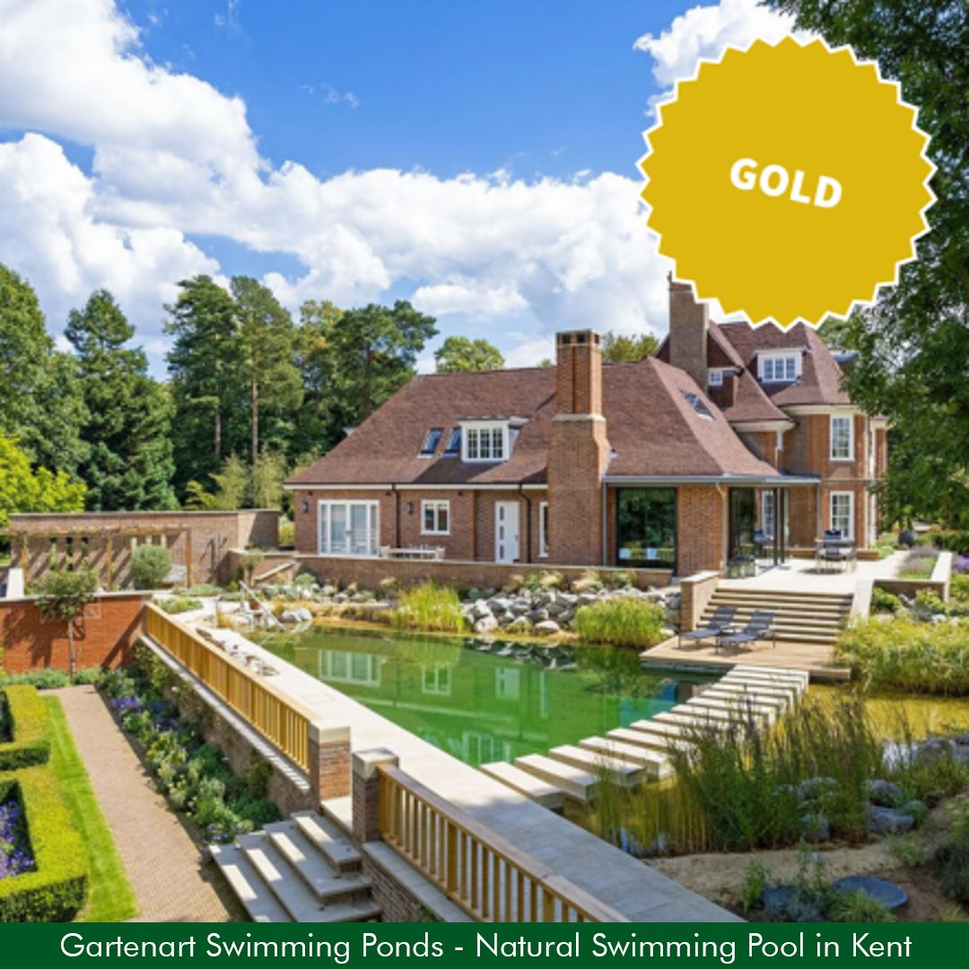 Gartenart Swimming Ponds Gold award at Association of Professional Landscapers awards 2025