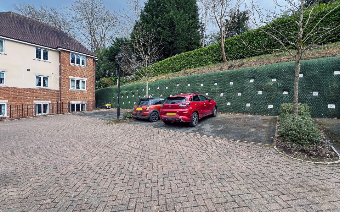 timber crib wall remediation with earth anchors