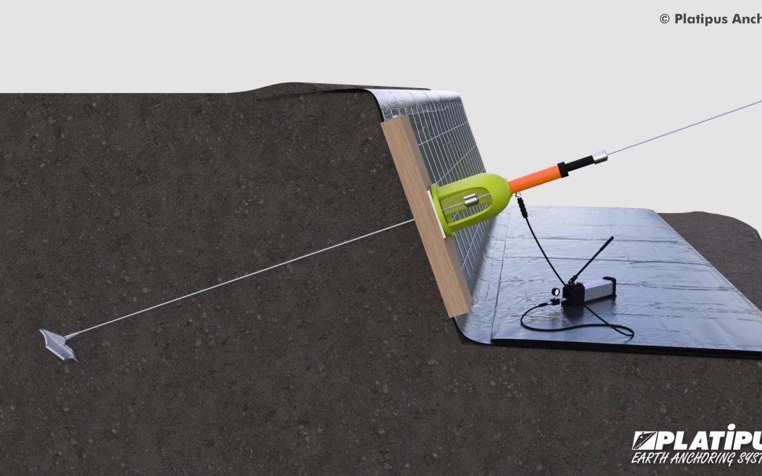 Reinforce Your Excavations with Platipus Anchors