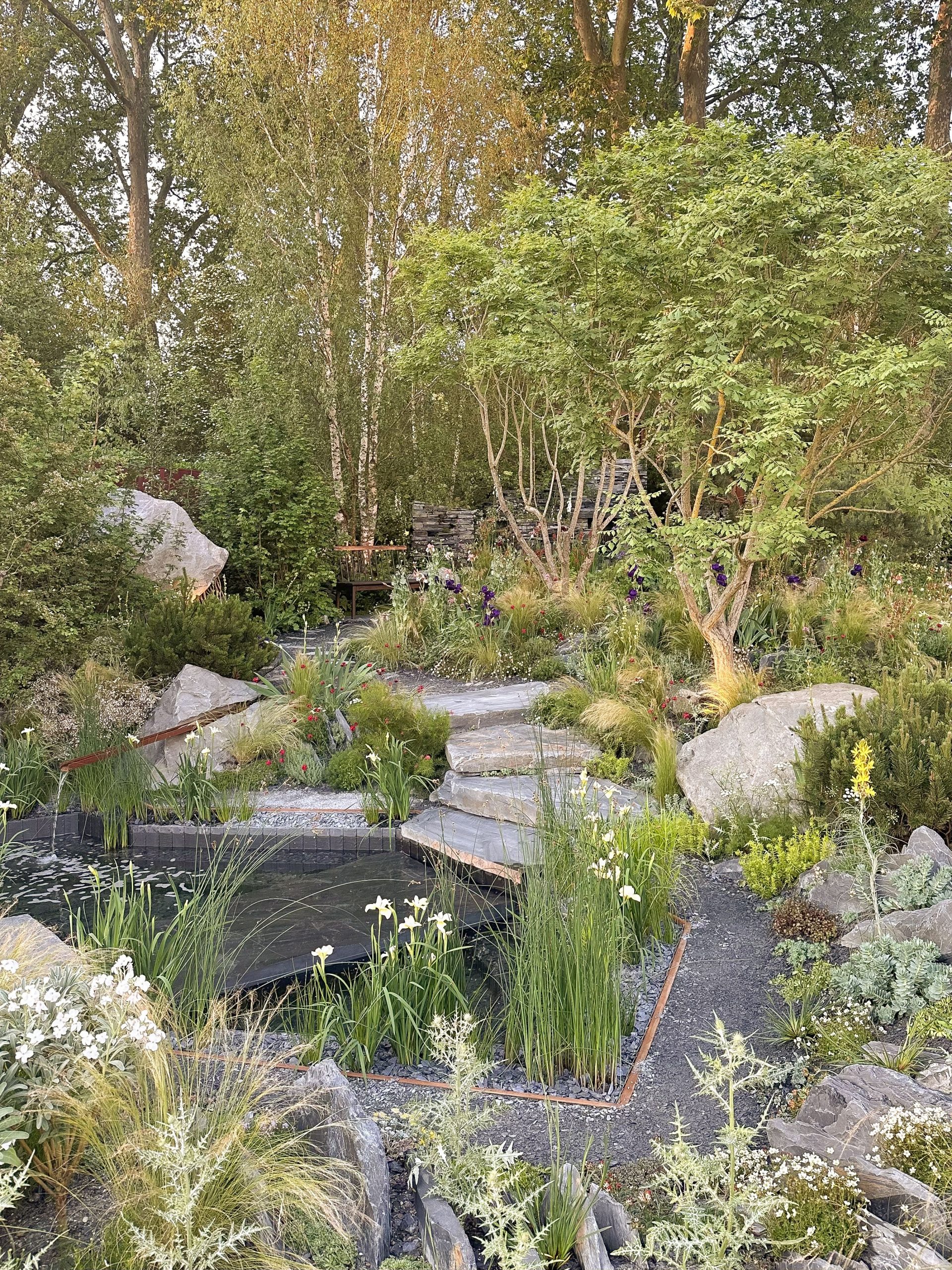 Bridge to 2030 garden from RHS Chelsea 2024