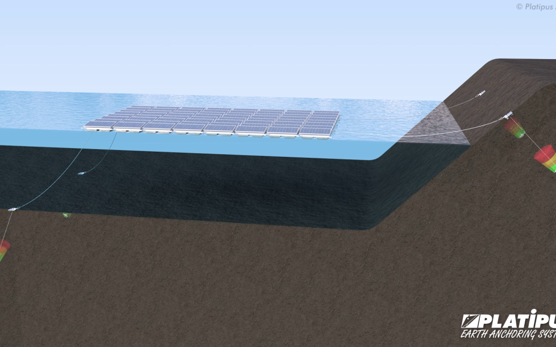 Secure Your Floating Photovoltaic Arrays with Platipus Anchors