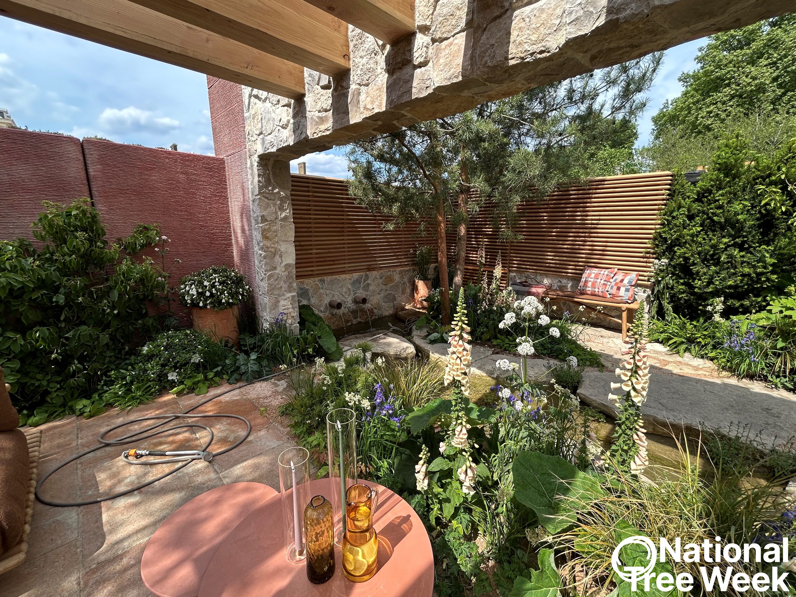 Save for a Rainy Day Garden 2 National Tree Week - planting semi mature tree