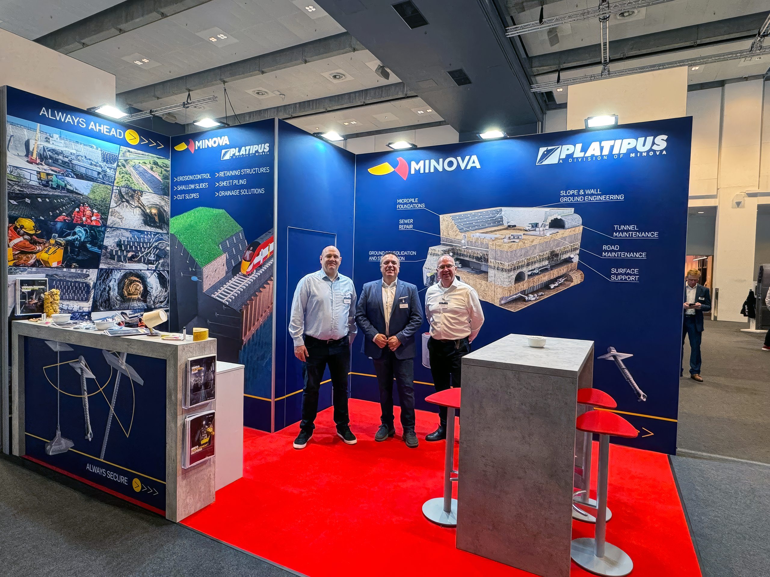Stuva Enhanced - Compressed Platipus and Minova at Stuva expo 2025