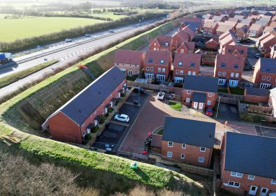 Thrapston Noise Attenuation Bund, Northamptonshire – UK